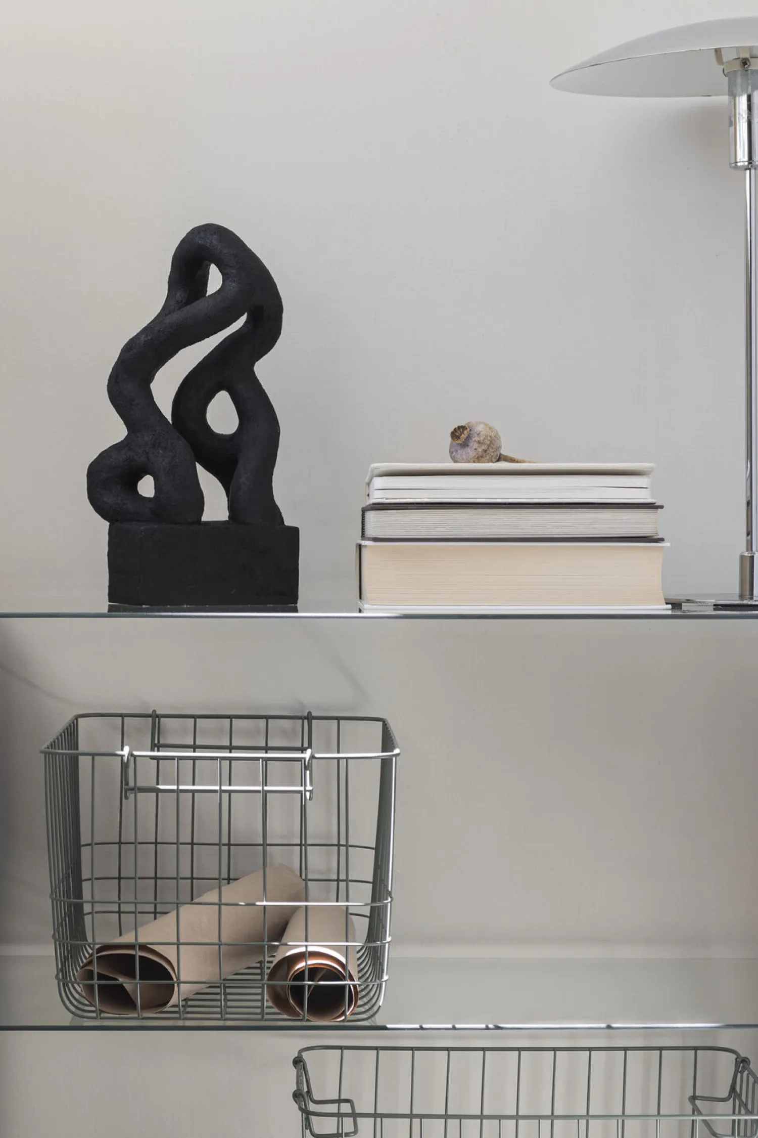 - ART PIECE four-lysestage - Light grey*Mette Ditmer Discount