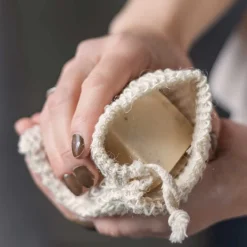 - CLEAN - Skrubbeklude, 2-pak, off-white*Mette Ditmer Online