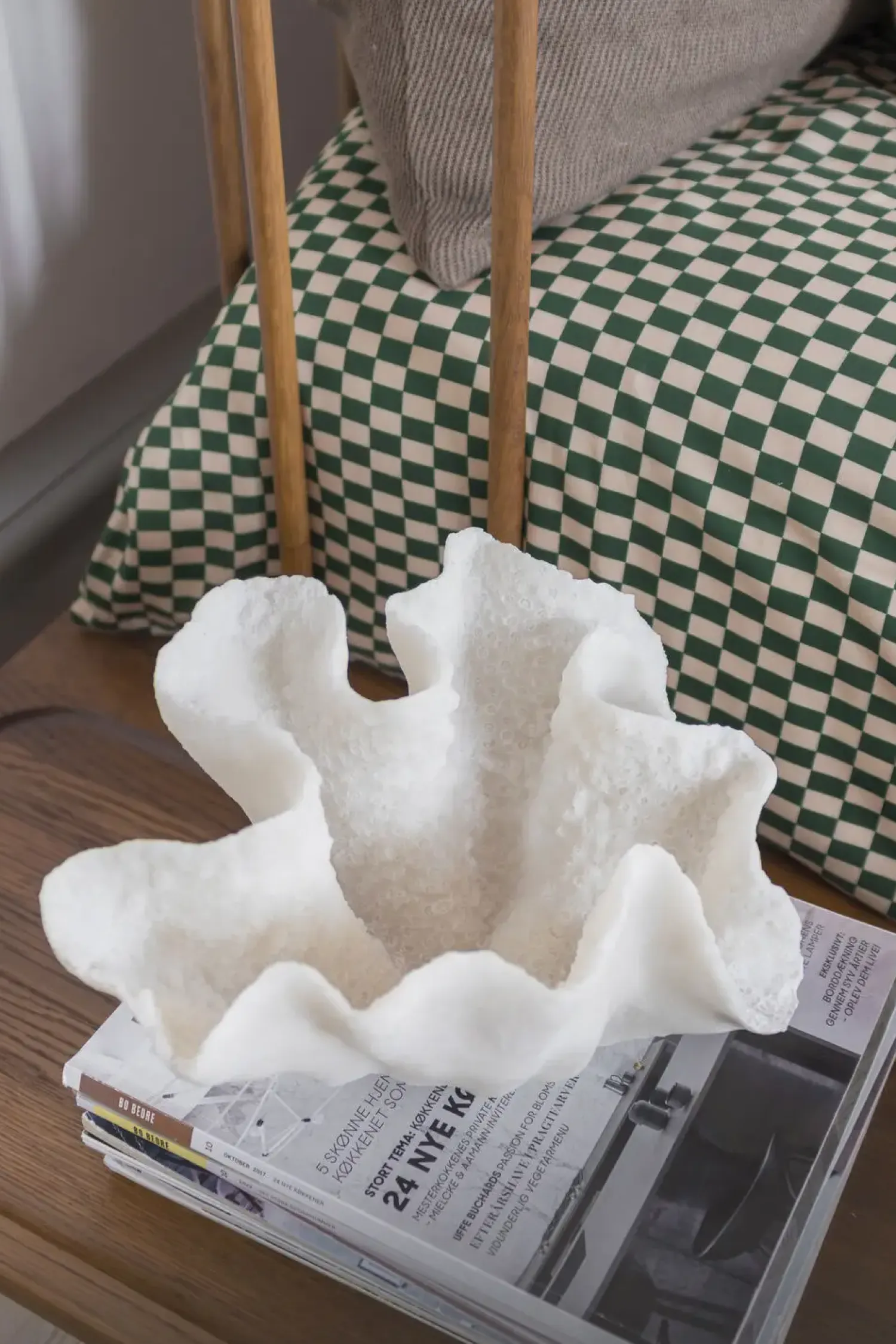 - CORAL dekorativ skål - Off-white*Mette Ditmer New