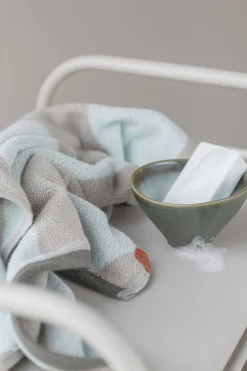 - DIAGONAL bath towel - Mint^Mette Ditmer Best