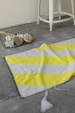 - DIAGONAL bath mat - Yellow^Mette Ditmer New