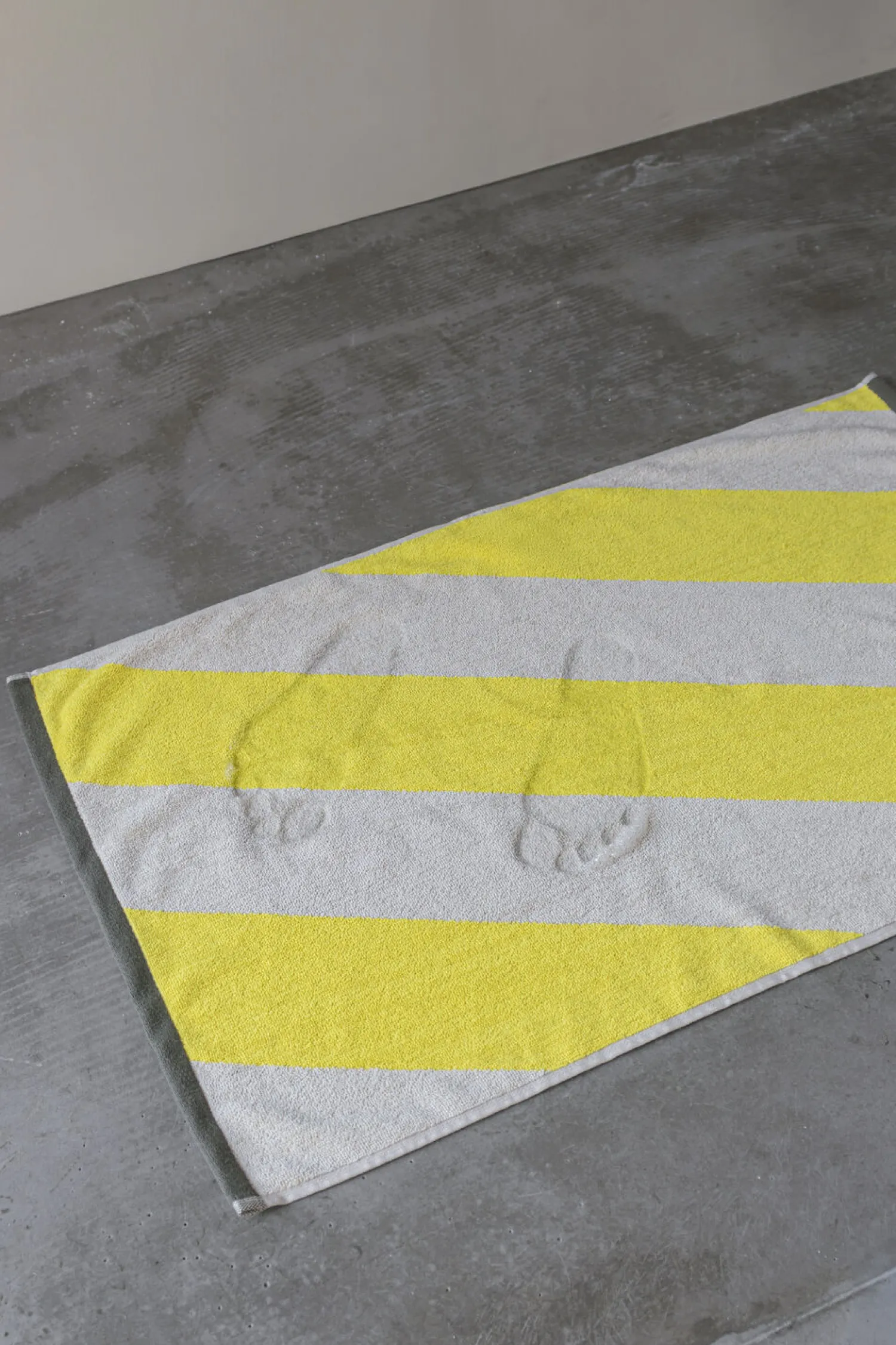 - DIAGONAL bath mat - Yellow^Mette Ditmer New