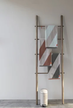 - DIAGONAL towel - Dark olive*Mette Ditmer Online