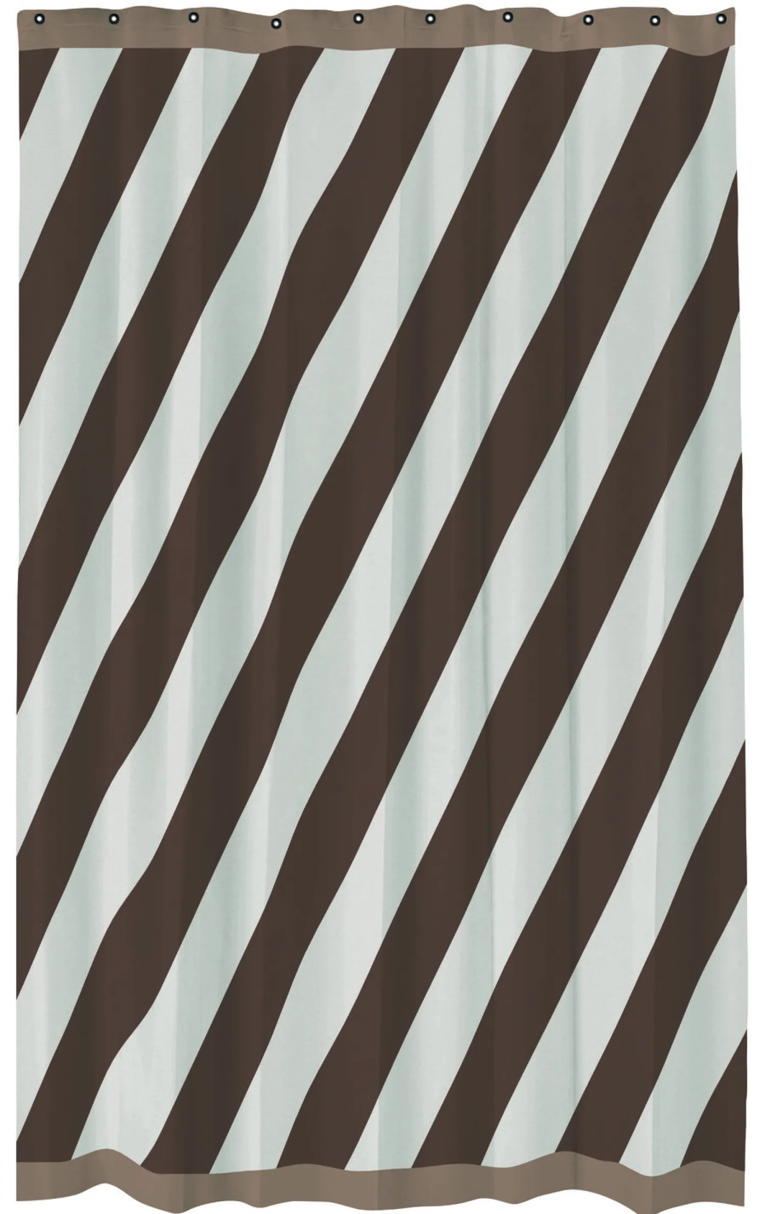 - DIAGONAL-badeforhæng - Chocolate^Mette Ditmer Discount