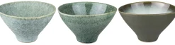 - ELEMENTS bowl, medium, 3-pack - Green tones^Mette Ditmer Online