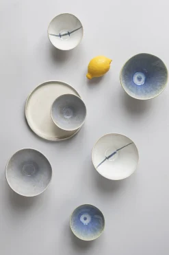 - ELEMENTS bowl, medium, 3-pack - Blue tones*Mette Ditmer Hot