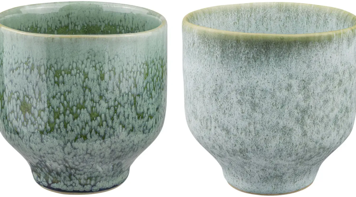 - ELEMENTS Mug, 2-pack - Green tones*Mette Ditmer