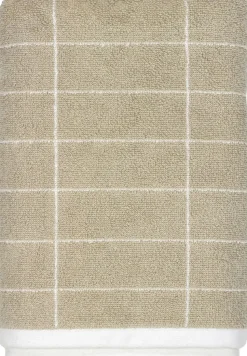 - FLINESTEN håndklæde, Sand / Off-white*Mette Ditmer New