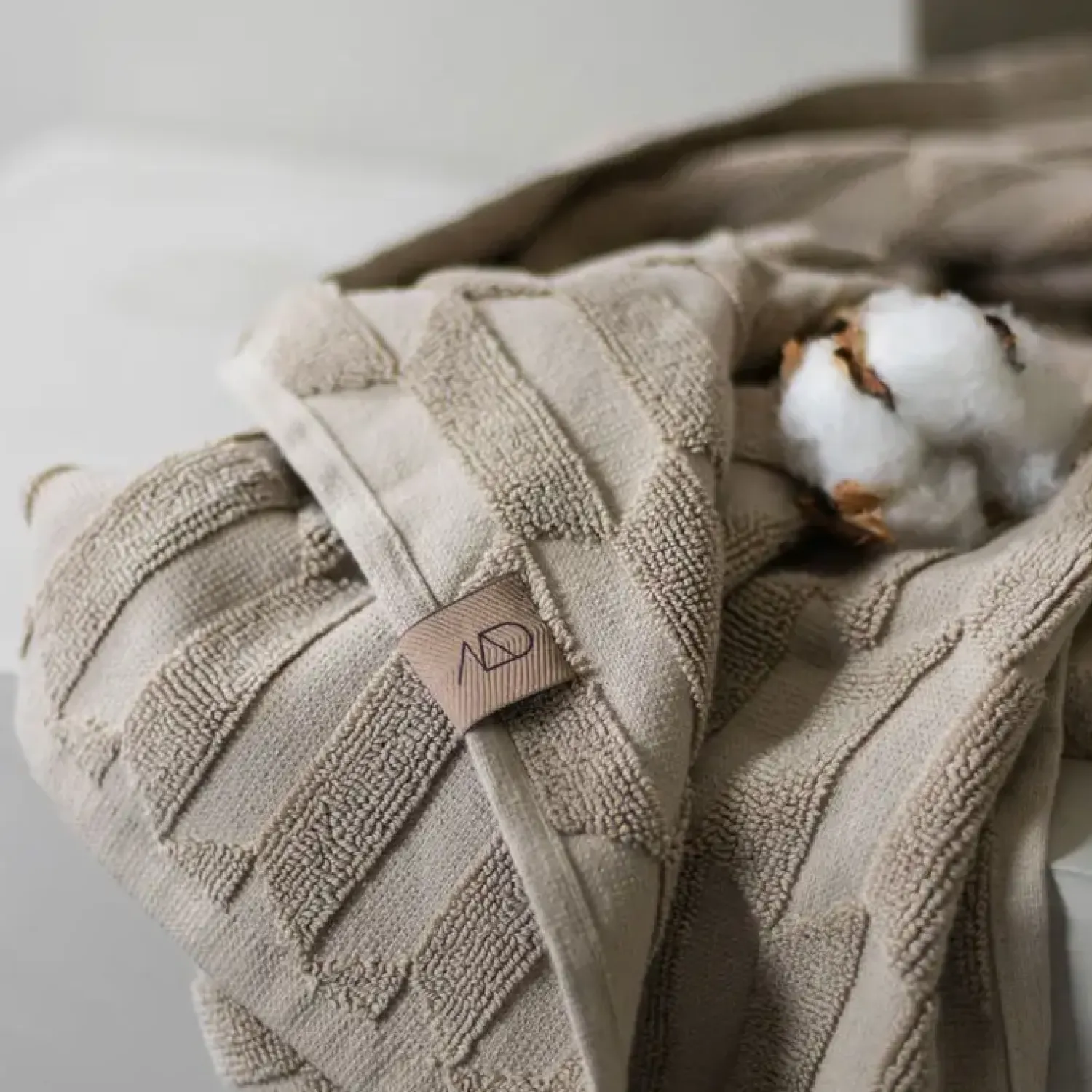 - GEO badehåndklæde (70x135 cm) - Sand^Mette Ditmer New