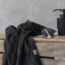 - GEO gæstehåndklæde (2-pack) - Sort^Mette Ditmer Best