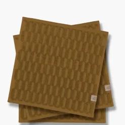 - GEO Håndklæde, 3-pak, karry*Mette Ditmer Online