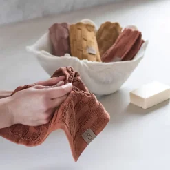 - GEO Håndklæde, 3-pak, karry*Mette Ditmer Online