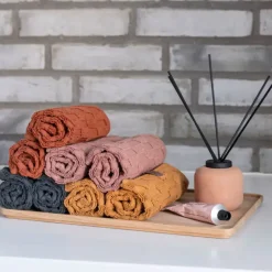 - GEO Håndklæde, 3-pak, karry*Mette Ditmer Online