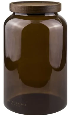 - LUNA jar, large - Brown^Mette Ditmer Clearance