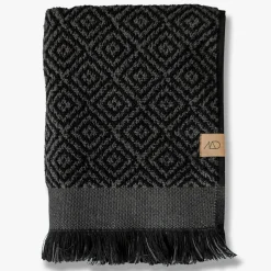 - MAROKKO badehåndklæde, sort/grå*Mette Ditmer Online