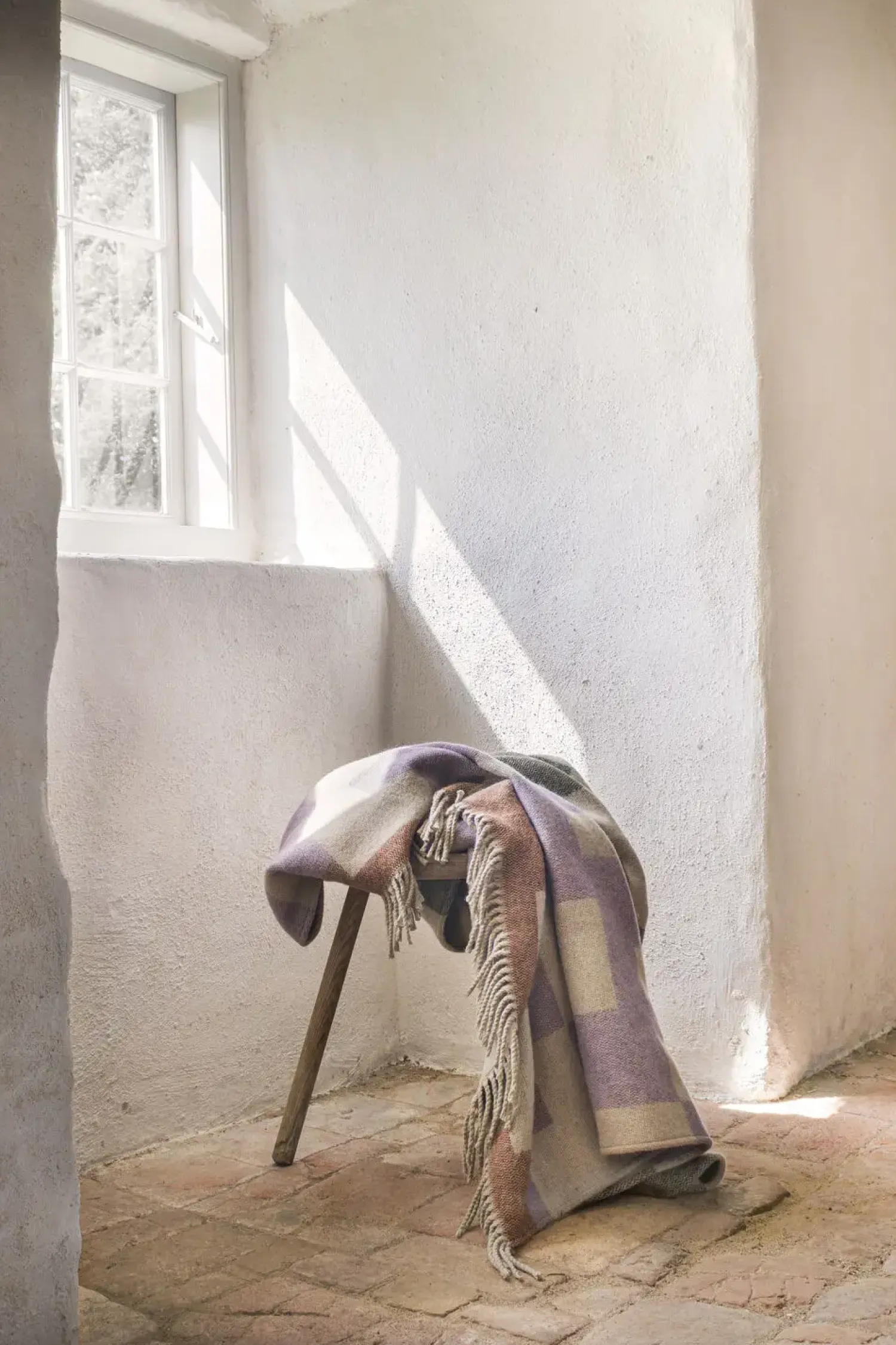 - MAZE-plaid - Lilac - W130 x L190 cm^Mette Ditmer Sale