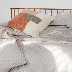 - MINI-sengesæt - Sand/Light grey - W200 x L220 cm^Mette Ditmer Clearance