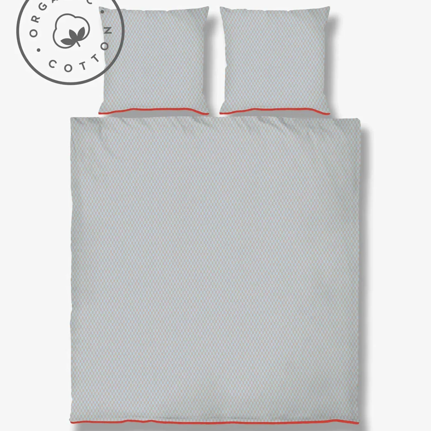 - MINI-sengesæt - Light blue/Tan - W200 x L220 cm*Mette Ditmer Best