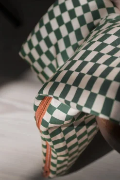 - MINI-sengesæt - Pine green/Tan - W140 x L220 cm*Mette Ditmer Outlet