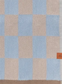 - RETRO badehåndklæde, lyseblå^Mette Ditmer Hot