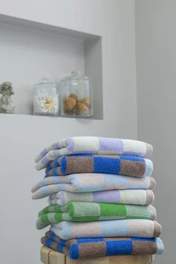 - RETRO håndklæde, kobolt*Mette Ditmer Best