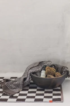 - RETRO-bademåtte - Chocolate - W50 x L80 cm*Mette Ditmer