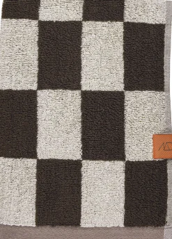 - RETRO-håndklæde - Chocolate - W40 x L55 cm^Mette Ditmer Discount