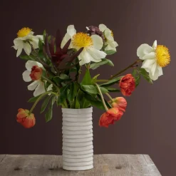 - RIBBON Vase - Large - Off-white^Mette Ditmer Outlet
