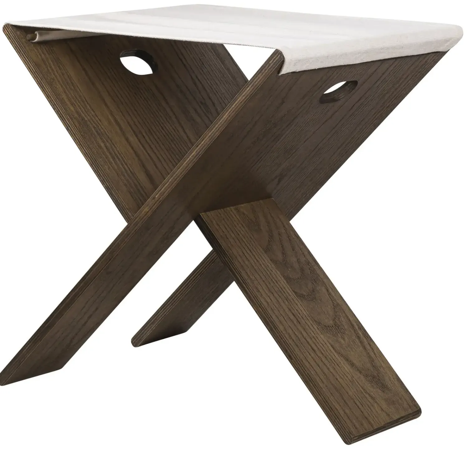 - ROOTS folding stool - Dark oiled*Mette Ditmer New