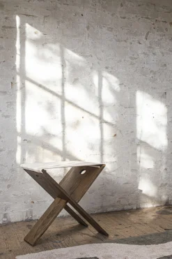- ROOTS folding stool - Dark oiled*Mette Ditmer New