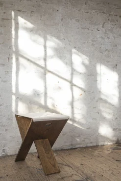 - ROOTS folding stool - Dark oiled*Mette Ditmer New