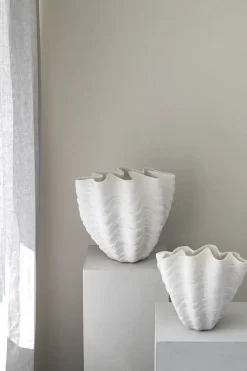 - SHELL-vase - Large - Off-white^Mette Ditmer Best