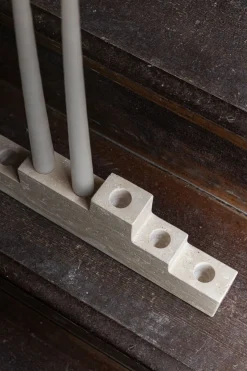 - STEP six candleholder - Linen*Mette Ditmer