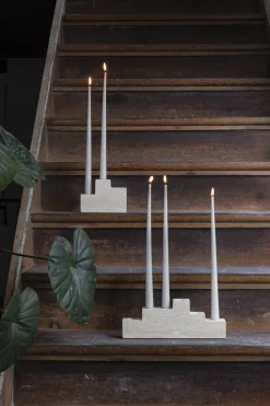 - STEP six candleholder - Linen*Mette Ditmer