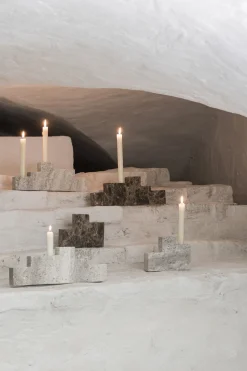 - STEP trio-lysestage - Brown^Mette Ditmer Outlet