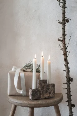 - STEP trio-lysestage - Brown^Mette Ditmer Outlet