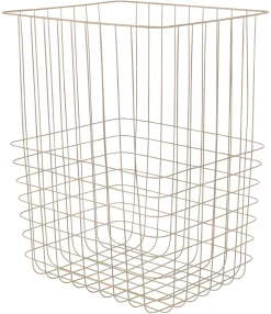 - STORE-IT trådkurv med bomuldspose - Large - Sand*Mette Ditmer New