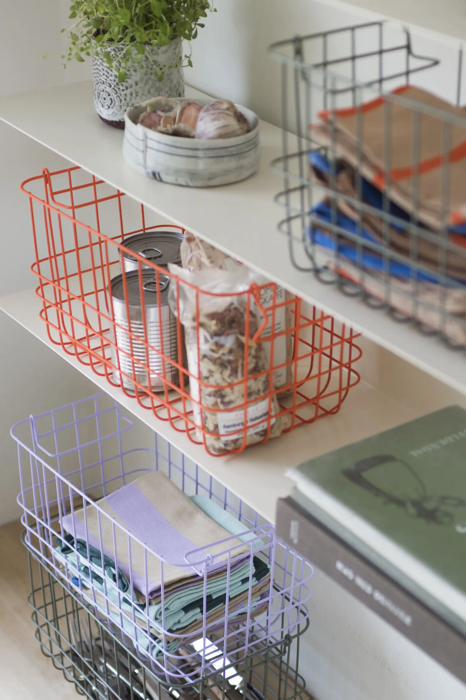 - STORE-IT trådkurv - Small - Thyme green*Mette Ditmer