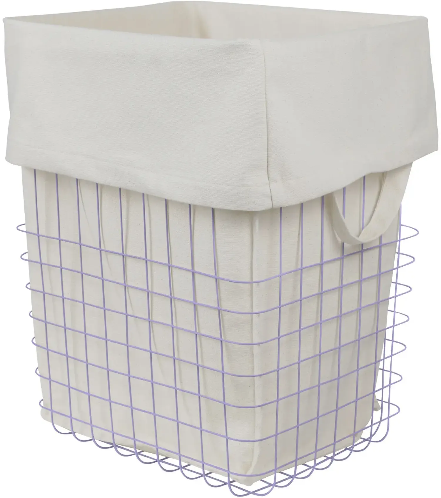 - STORE-IT trådkurv med bomuldspose - Large - Lilac^Mette Ditmer Discount