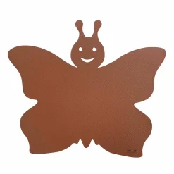 - Børne Dækkeserviet - Sommerfugl - Cognac*MILLE W NORDISK DESIGN Sale