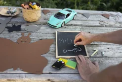 - Børne Dækkeserviet - Sommerfugl - Cognac*MILLE W NORDISK DESIGN Sale