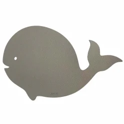 - Børne Dækkeserviet - Hval - Grå*MILLE W NORDISK DESIGN Hot