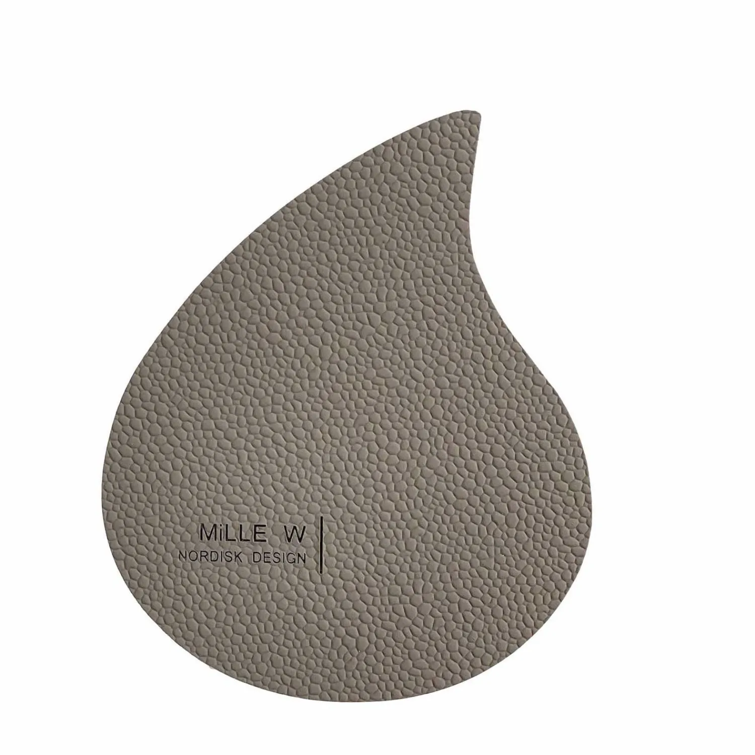 - Drop Glasbrik - Grå - 12x10 cm*MILLE W NORDISK DESIGN New