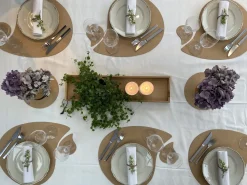 - Drop Dækkeserviet, Beige*MILLE W NORDISK DESIGN Outlet