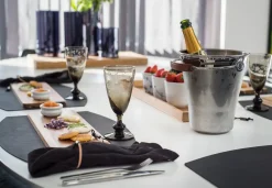 - Ellips Dækkeserviet - Sort - 45x35 cm^MILLE W NORDISK DESIGN Outlet