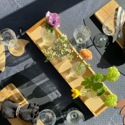 - Ellips Dækkeserviet - Grå - 45x35 cm*MILLE W NORDISK DESIGN Clearance