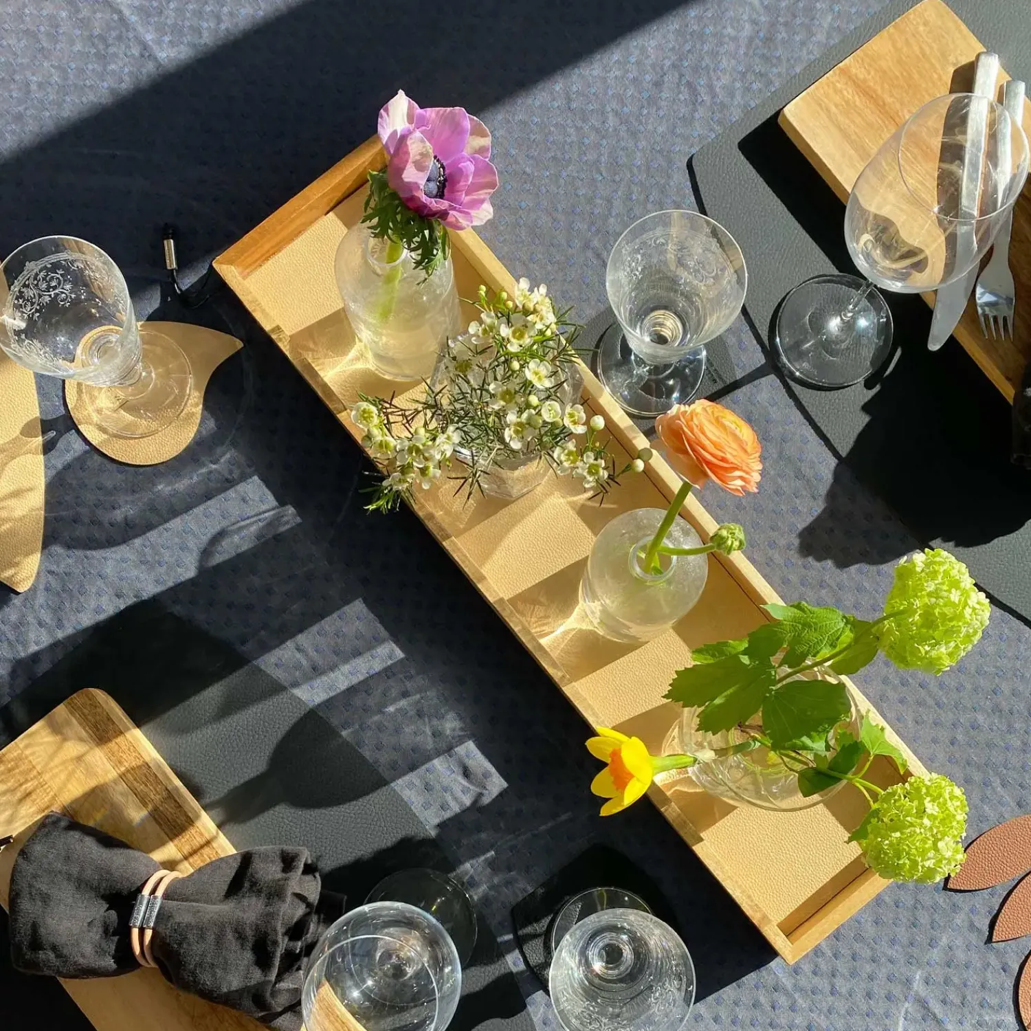 - Ellips Dækkeserviet - Grå - 45x35 cm*MILLE W NORDISK DESIGN Clearance