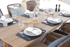 - Ellips Dækkeserviet - Grå - 45x35 cm*MILLE W NORDISK DESIGN Clearance