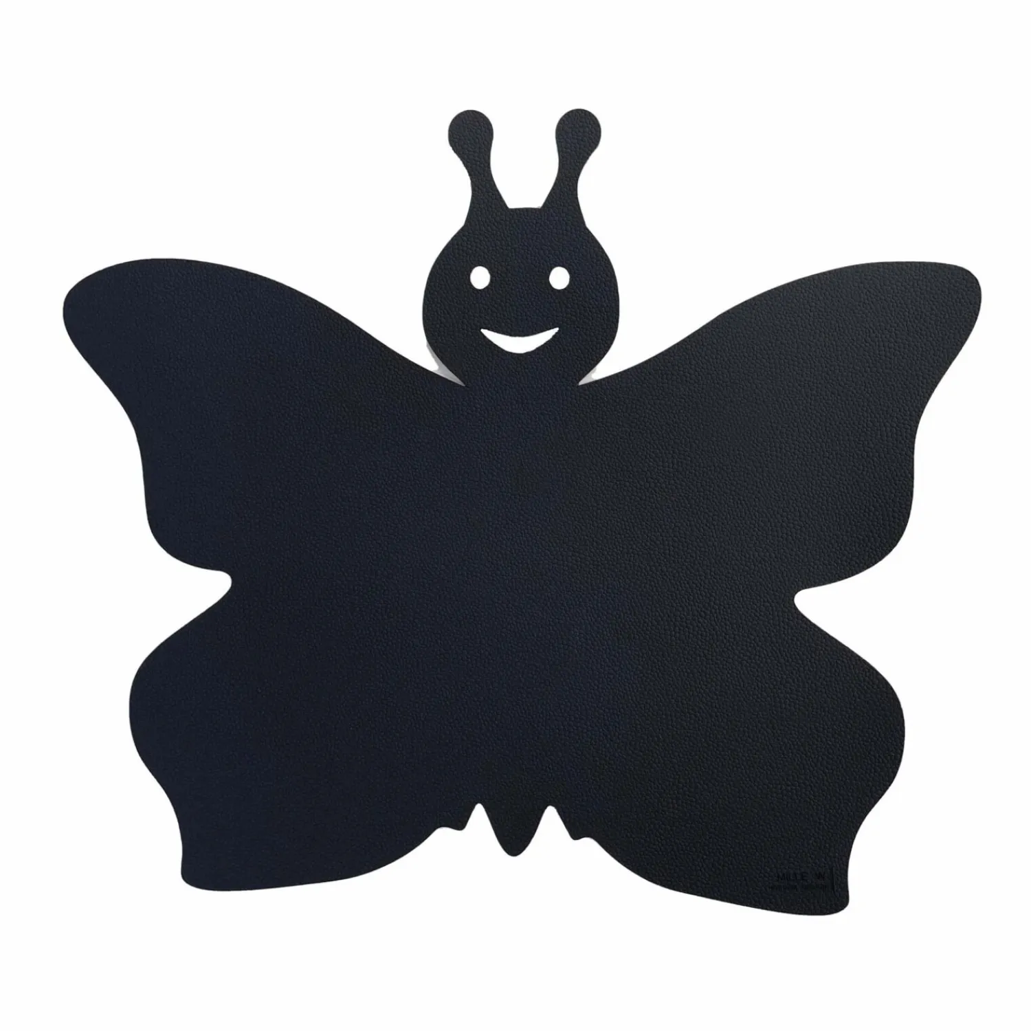 - Glasbrik/Coaster - Sommerfugl - Sort*MILLE W NORDISK DESIGN Discount