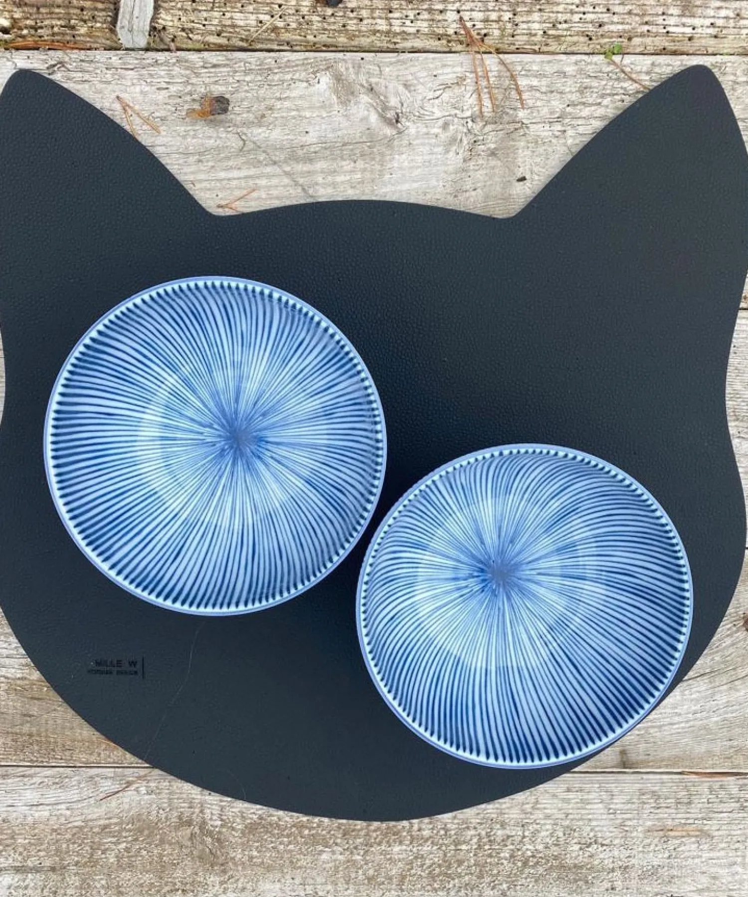 - Kat - Madskål Måtte - Sort - Large*MILLE W NORDISK DESIGN Hot